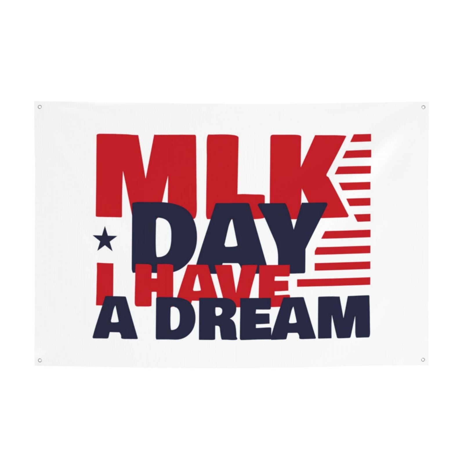 Martin Luther King Day 2024 Banner Large Background Backdrop Flag Party