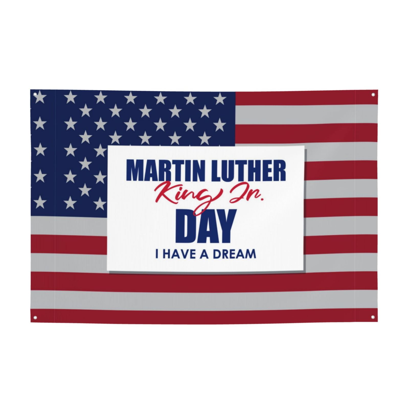 Martin Luther King Day 2025 Large Banner Party Decorations Sign Banner Party Supplies For Garden