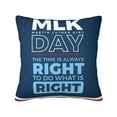 Martin Luther King Day 2025 Throw Pillows Covers 18 X 18 Square