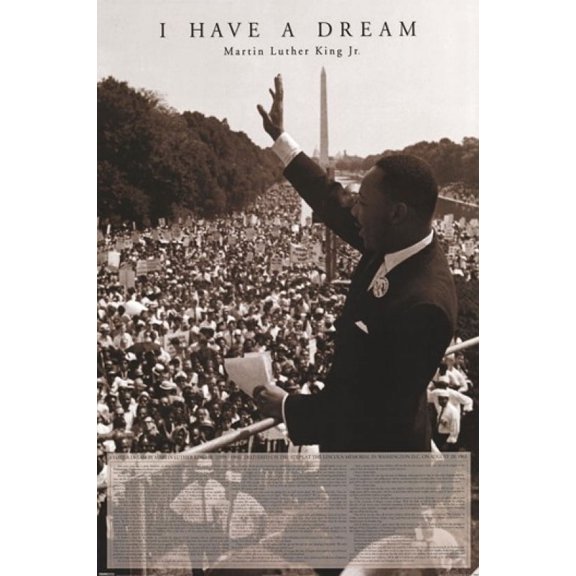 Martin Luther King - Dream Poster (24 x 36)
