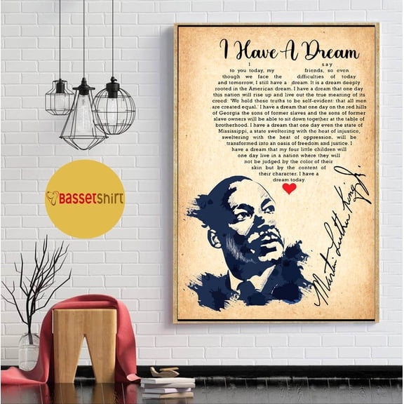 Martin Luther King I have a dream poster 24 x 36 Inch Poster