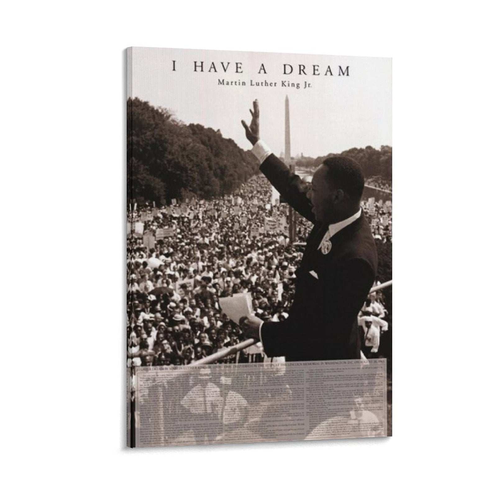 Martin Luther King Jr. I Have A Dream Poster Room Aesthetic Poster