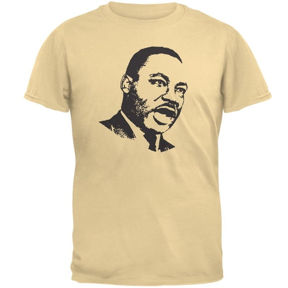 Martin Luther King Jr. Mens T Shirt Yellow Haze LG