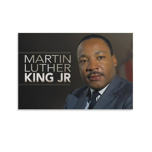 Martin Luther King Jr. Poster American Art Poster Canvas Painting Decor Wall Print Photo Gifts Home Modern Decorative Posters 12x18inch(30x45cm)