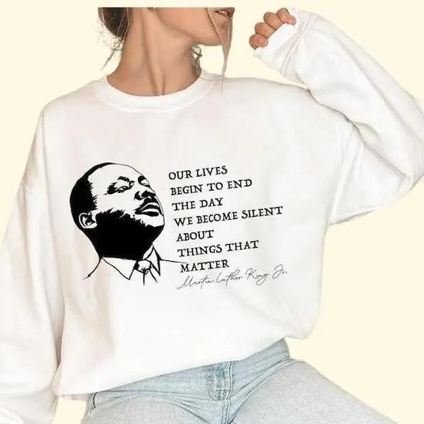 Martin Luther King Sweat MLK Martin Luther King Day Sweater Martin Luther King Jr Sweater