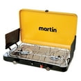 thumbnail image 1 of Martin MCS250 Outdoor Portable Propane Gas 2 Burner Camping Grill Stove, Yellow, 1 of 6