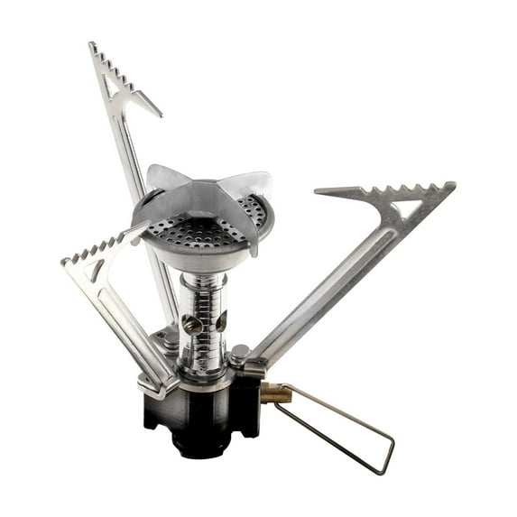 Martin MSI-12 Portable Backpacking Stove - Lightweight Isobutane Gas Camping Burner for Outdoor Cooking