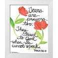thumbnail image 1 of Martin, Monica 20x24 White Modern Wood Framed Museum Art Print Titled - Tears, 1 of 4