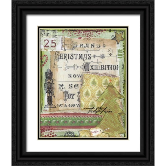 Martin, Monica 26x32 Black Ornate Wood Framed with Double Matting Museum Art Print Titled - Holiday Tradition