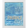 thumbnail image 1 of Martin, Monica 26x32 White Modern Wood Framed Museum Art Print Titled - When In Doubt, 1 of 4