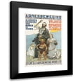 thumbnail image 1 of Martin Monnickendam 17x24 Black Modern Framed Museum Art Print Titled - Address Movement on the Initiative of the Vrijzinnig-Democratic Party. Neigher Right for Men and Women (1914), 1 of 5