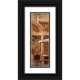 thumbnail image 1 of Martin, Noemi 7x14 Black Ornate Wood Framed with Double Matting Museum Art Print Titled - Cafe Majestic II, 1 of 4