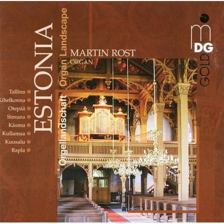 Martin Rost - Estonia: Organ Landscape - Music & Performance - CD