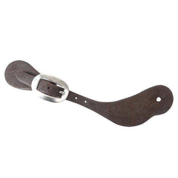 Martin Saddlery Chocolate Roughout Leather Spur Straps Chocolate