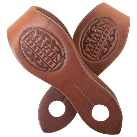 Martin Saddlery Medium Chestnut Skirting Leather Slobber