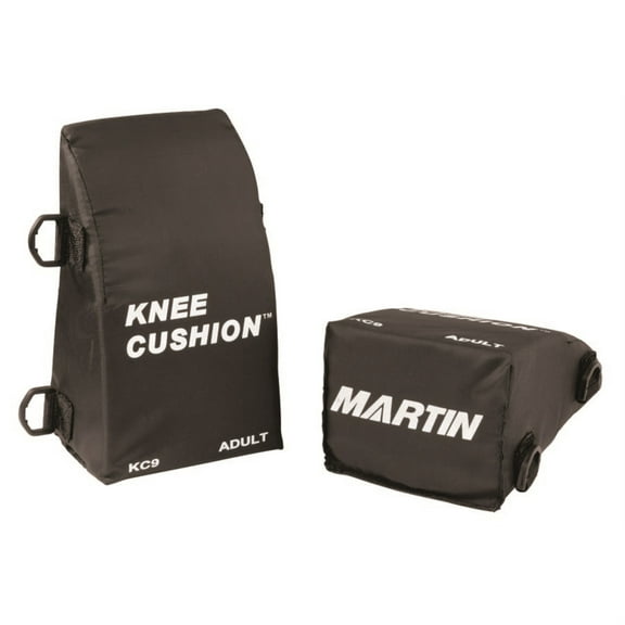 Martin Sports Baseball / Softball ADULT Catcher's Knee Savers, > 5ft. 7in. | Black