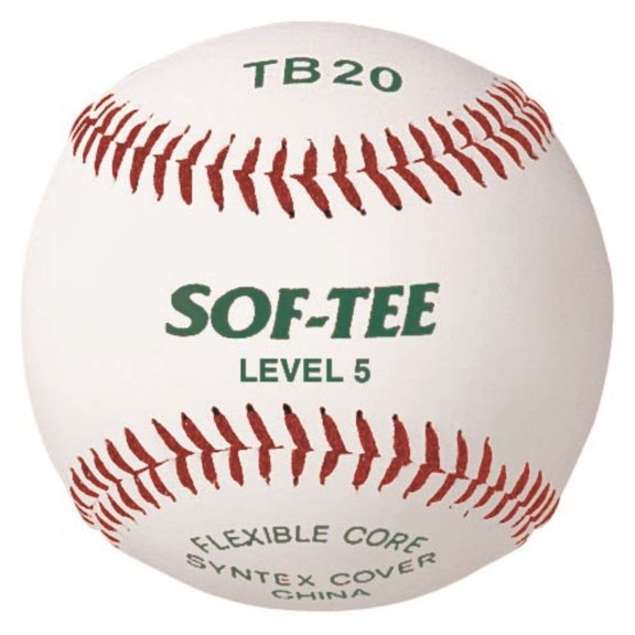 Martin Sports Official Tee Ball, Level Five, Sof-Tee, Ideal for Indoor/Outdoor Training