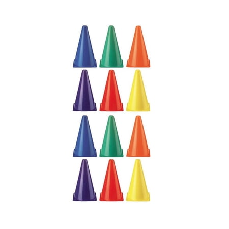 Rainbow Cones, 6 Per Set, 2 Sets
