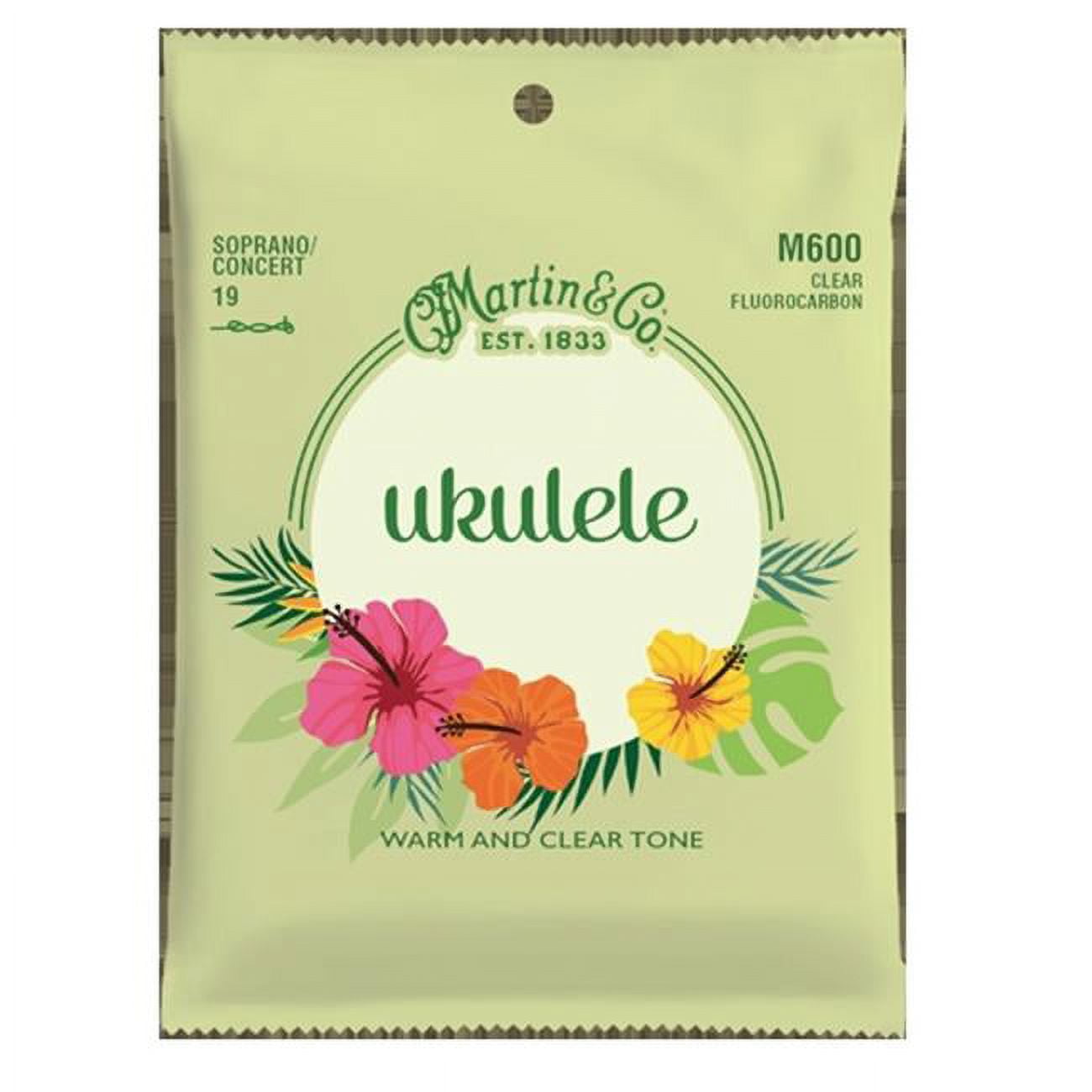 Martin Fluorocarbon Ukulele String Set Tenor