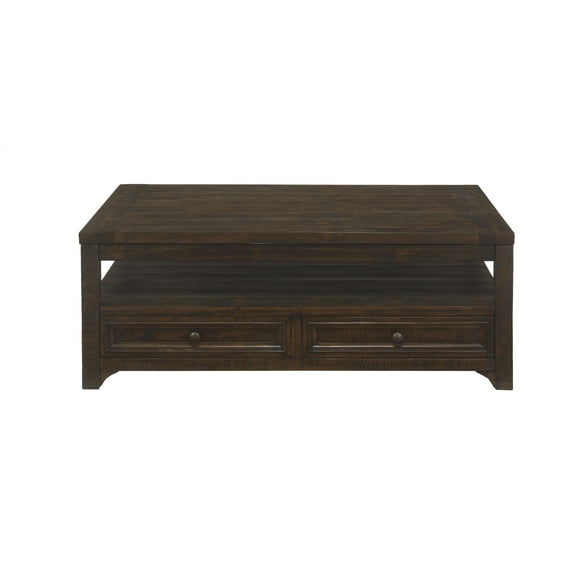 Martin Svensson Home Lisbon Lift-Top Coffee Table, Dark Mocha