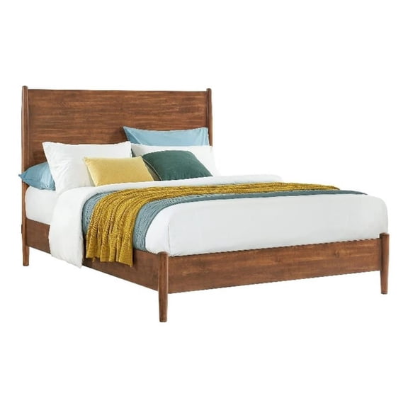 Martin Svensson Home Mid-Century Modern Cinnamon California King Bed