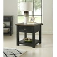 thumbnail image 1 of Martin Svensson Home Monterey End Table, Black and Brown, 1 of 9