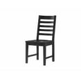 thumbnail image 1 of Martin Svensson Home Napa Solid Wood Black Dining Chair (Set of 2), 1 of 8