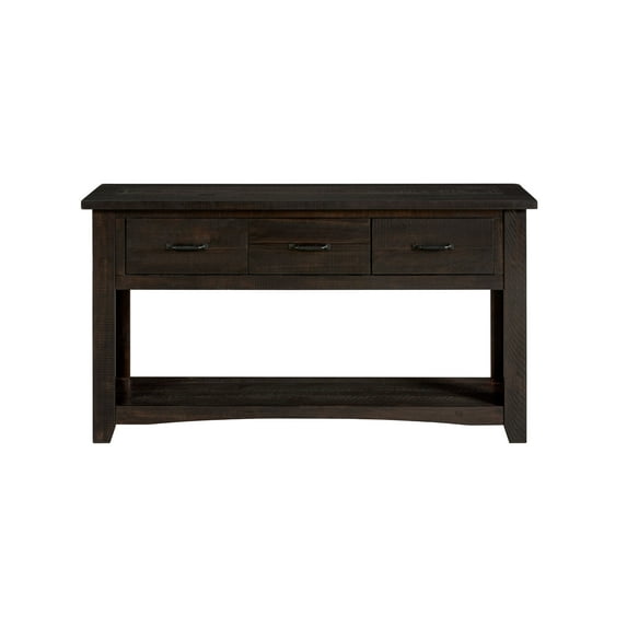 Martin Svensson Home Rustic Collection Sofa- Console Table, Espresso