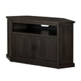 thumbnail image 1 of Martin Svensson Home Rustic Corner TV Stand for TVs up to 55", Espresso, 1 of 6