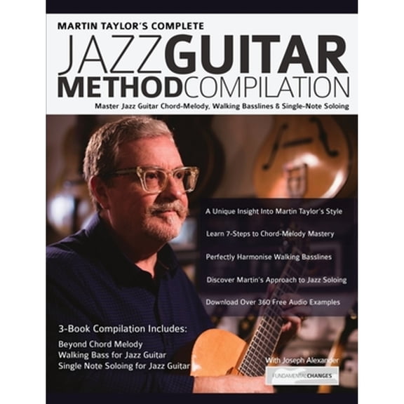 Pre-Owned Martin Taylor Complete Jazz Guitar Method Compilation, (Paperback)