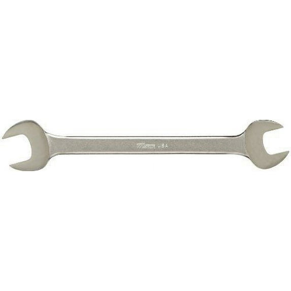 Martin Tools 276-1039 Forged Alloy Steel Opening Offset 15 Degree Angle Double Head Open End Wrench, 1.25 x 1.43 in.
