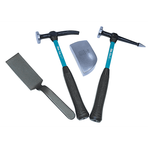 Martin Tools 644KFG 4-Piece Body & Fender Kit with Fiberglass Handles