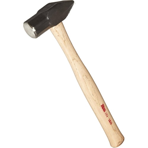 Martin Cross Peen Engineer and Blacksmith Hammer, Carbon Steel Head, 2 lbs.