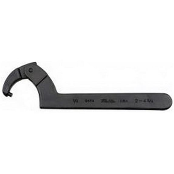 Martin Tools MT0474 2-4.75 in. Adjustable Hook Spanner