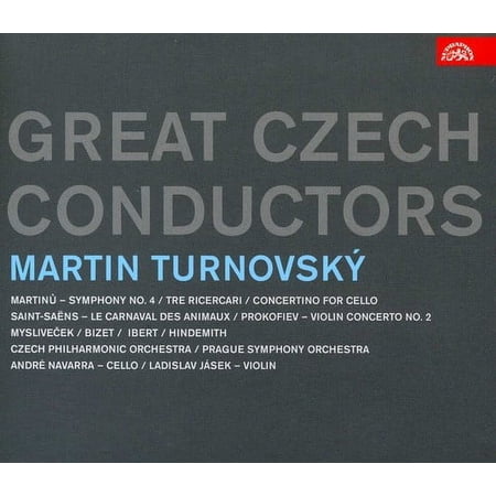 Martin Turnovsky - Great Czech Conductors: Martin Turnovsky - Music & Performance - CD
