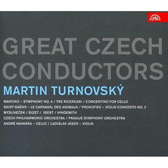Martin Turnovsky - Great Czech Conductors: Martin Turnovsky - Music & Performance - CD