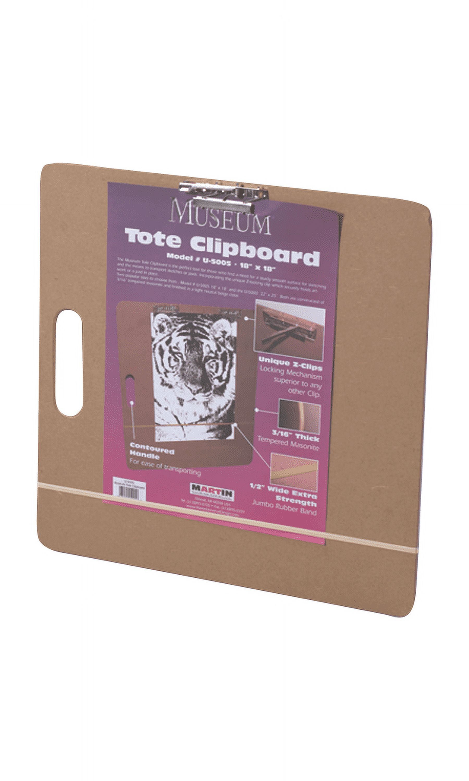 Martin Universal Design 18" by 18" Museum Universal Tote Clipboard
