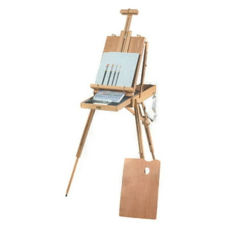 Martin Universal Design Rivera Wooden Sketch Box Easel and Acrylic Painting Kit, 1 Set Each