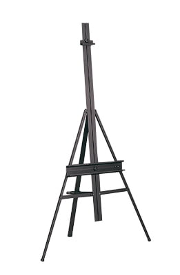 Torino Black Aluminum Adjustable Tripod Artist Easel