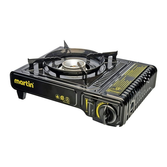 Martin VT-8000 Butane Camping Stove - Portable Single Gas Burner for Outdoor Camp Cooking