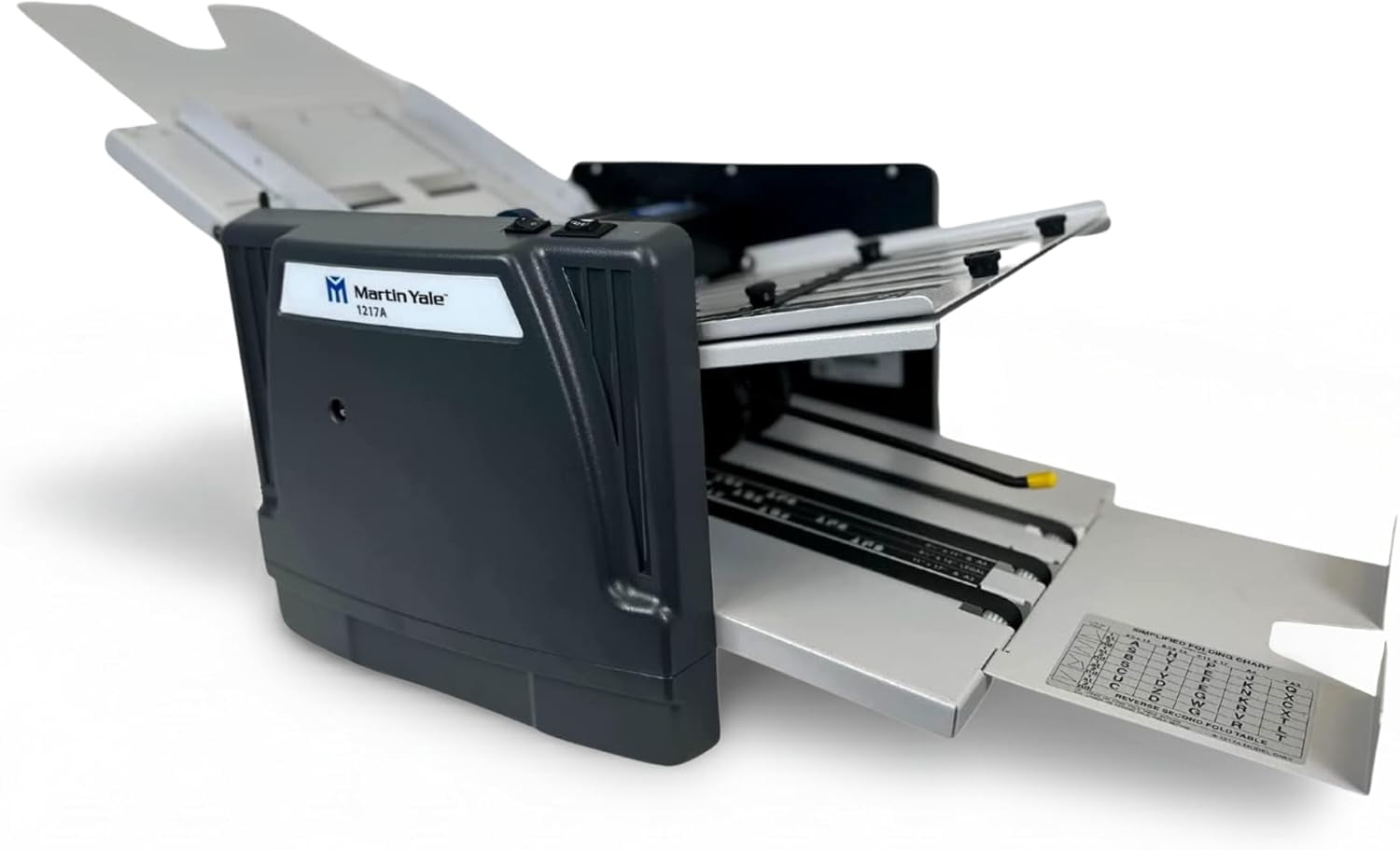 Folder Master Machine Martin Yale 1217A Automatic Paper Folder Machine, Medium Duty Auto Feed ...