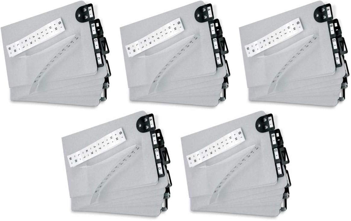 Martin Yale 14254 Posting Tray Index Sets (Pack of 5); Designed for use ...