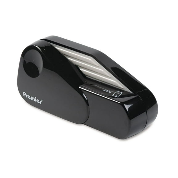 Martin Yale Premier Handheld Electric Automatic Letter Opener Handheld - Black - 1 / Each - Enclosed Blades