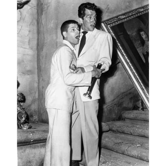 Martin and Lewis scared Photo Print (24 x 30)