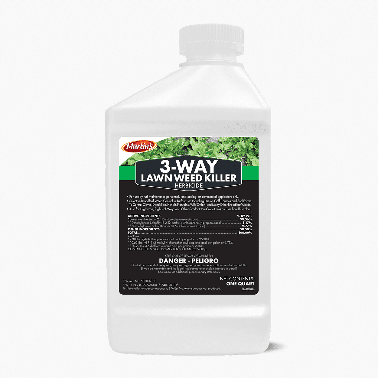 Martin's 3-Way Lawn Weed Killer - 32 fl oz Bottle by Control Solutions