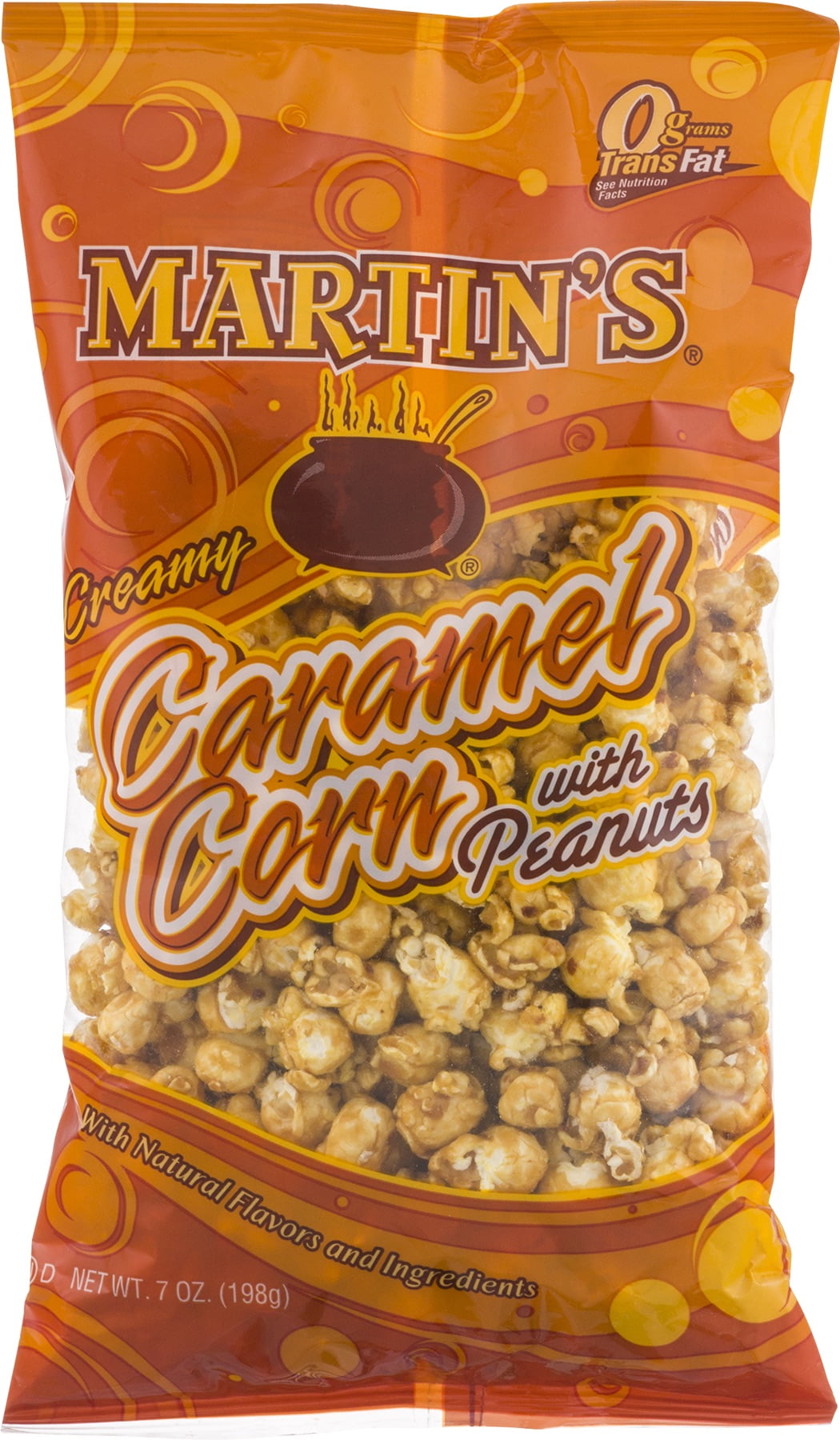 Martins Caramel Corn With Peanuts - 7 Oz. (3 Bags) - Walmart.com