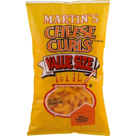 Martin's Cheddar Cheese Curls, 2-Pack 10.5 oz. Value Size Bags