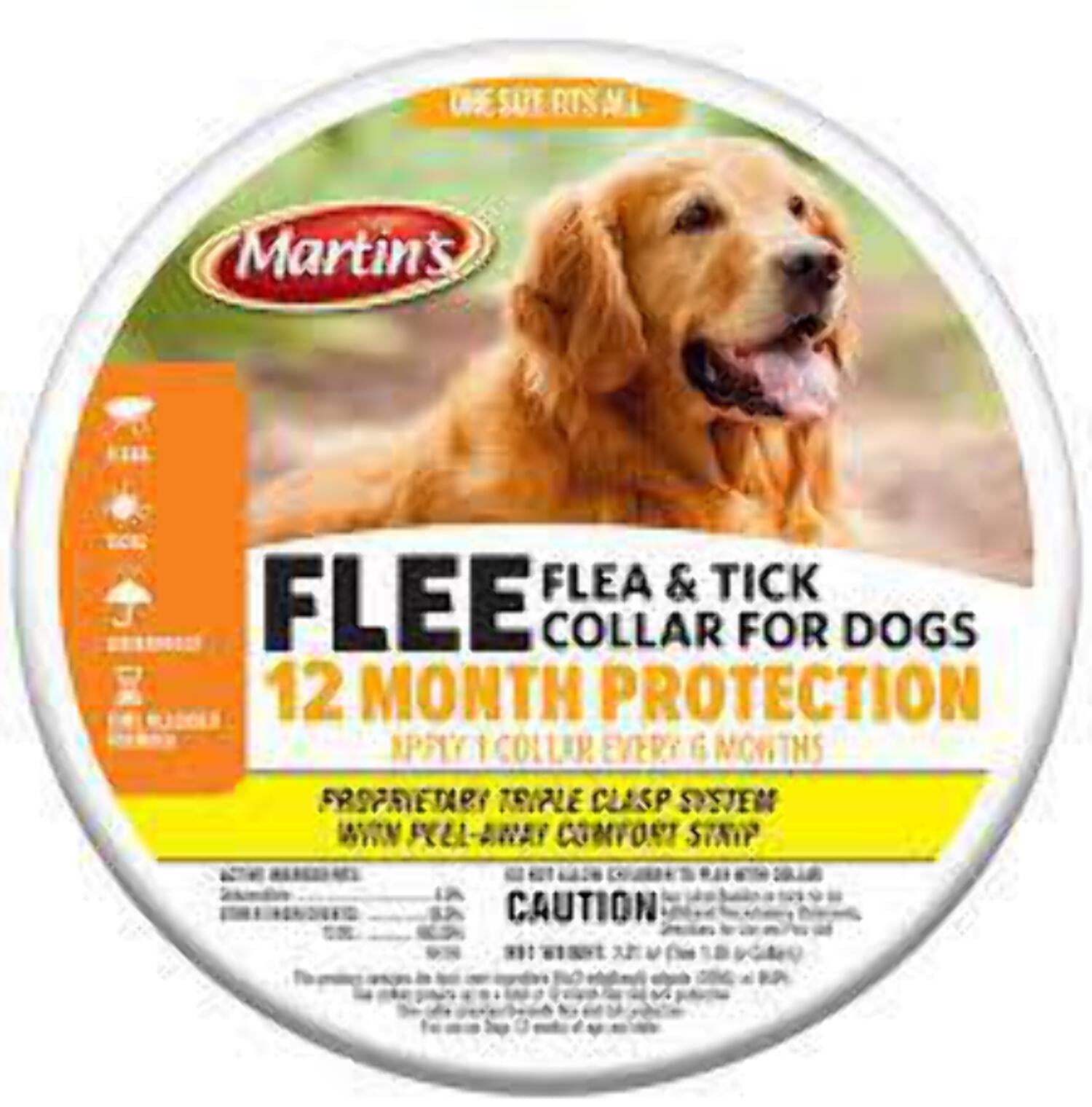 Martin´s FLEE Flea  Tick Collar for Dogs 12 Months