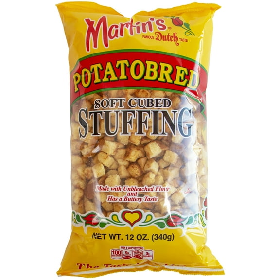 Martin's Potatobred Soft Cubed Stuffing- 12 oz (2 bags)