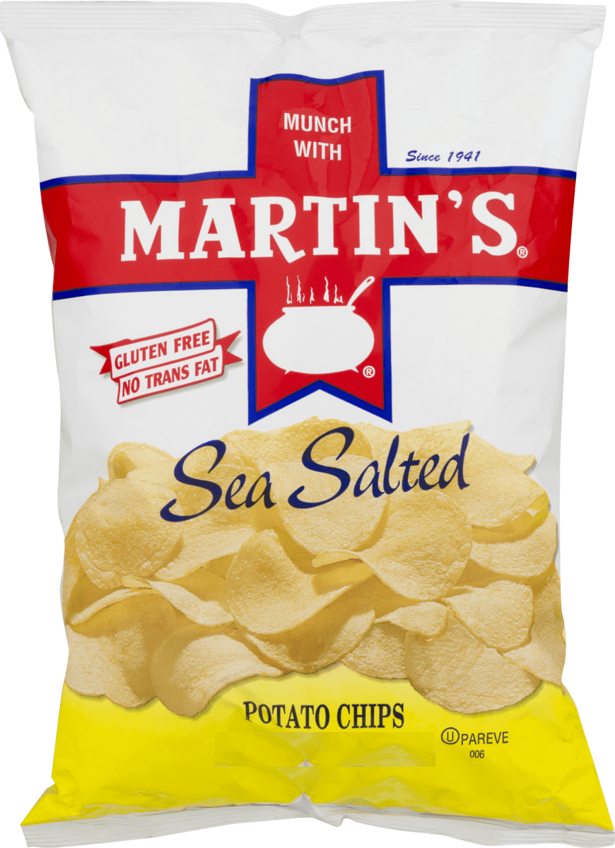 Martin's Original Sea Salted Potato Chips, 3Pack 8.5 oz. Bags